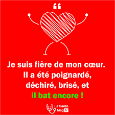 Je Suis Fiere De Mon Coeur Il A Ete Poignarde Dechire Brise Et Il Bat Encore Lasantemag Citations Quote Inspiration Mot Words Quotes Words Best Quotes