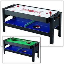 3 In 1 Air Hockey Billiards Table Tennis Ping Pong Portable Table Easy To Change Ebay Multi Game Table Multi Game Tables Table Games