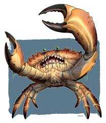 Pin By Kira Coonce On 50 Fathoms Concept Art In 2020 Crab Art Robots Drawing Monster Art