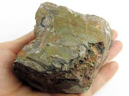 Miners who process gold ores will get free gold particles that can be melted into bars, but they also recover pyrite that has small amounts of gold within it. Huge Pyrite Fools Gold 681 Grams Aat 1361