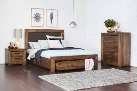 Aspen Queen Size Timber Bed Timber Bed Frames Brown Furniture Bedroom Timber Beds