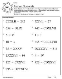 Gain Practice Using Roman Numerals With These Worksheets Roman Numerals Faith Tattoo On Wrist Dragon Tattoo Back Piece