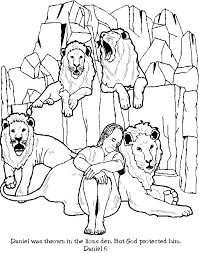 Daniel In The Lions Den King S Kid Stuff Daniel And The Lions Bible Coloring Pages Lion Coloring Pages