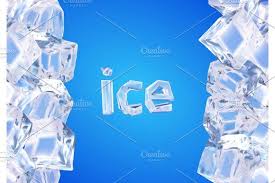 Background With Ice Cubes Cube Ice Cube Ice