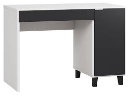 Passen sie ihren eigenen arbeitsplatz ganz nach ihren individuellen bedürfnissen an. Schreibtisch Vacas 01 Farbe Weiss Schwarz Abmessungen 78 X 110 X 57 Cm H X B X T