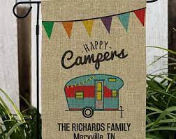 Zoetic international setting up for a very bright future. Camping Rv Glamping Garden Flag Decor Personalized Happy Campers Flag Yard Garden Outdoor Living Garden Decor