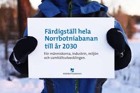 • med norrbotniabanan förbättras kapaciteten avsevärt då den nya, moderna järnvägen går i en rakare sträckning nära kusten där. Norrbotniabanan Startseite Facebook