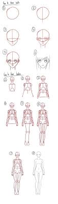 This tutorial shows the sketching and drawing steps from start to finish. How To Draw Anime Characters Step By Step 30 Examples Drawing Anime Bodies Drawing Tutorial Art Drawings