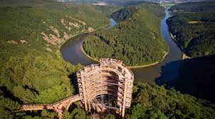 Bestaunen sie das einzigartige naturwunder. Der Baumwipfelpfad An Der Saarschleife Ist Ab Freitag Wieder Geoffnet