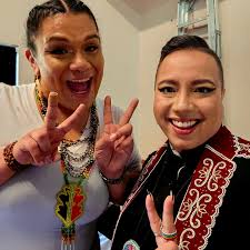Mr. International Two-Spirit Ambassador 2024 of the 37th Annual  International Two-Spirit Gathering: Janelle (King of the Rezbians)  Niles!!!! Representing Sipekne'katik First Nation Mi'kmaq/Black Pride  🏳️‍🌈 Wela'lioq Shanda Rose & Meg Nevin for
