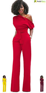 Shop One Shoulder Elegant Jumpsuit Online From Prolyfstyles Com Jumpsuit Elegant Rompers Women Jumpsuits For Women
