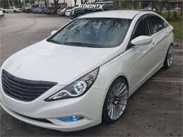 Thank you for shopping spitzer hyundai. 2013 Hyundai Sonata Gls With 19x9 5 Jnc Jnc042 And Advanta 235x35 On Lowering Springs 830354 Fitment Industries