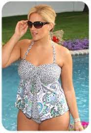 Swimwear For The Plus Size Curvy Part 2 The Apple Body Shape Badpak Mooie Actrices Kleding