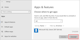 Administrarea și monitorizarea bazelor de date; Uninstall Existing Instance Sql Server Microsoft Docs