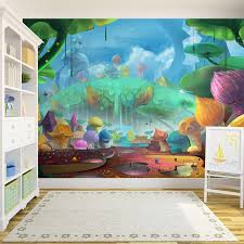See more ideas about kids room murals, kids room, mural. Kids Room Enchanted Forest Wall Poster