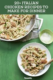 Under the mantle of continental food come the british, american, italian, . 20 Italian Chicken Recipes Quick And Easy Chicken Dishes
