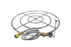 A gas fire pit kit can be the easiest way to shop because it comes with everything you need: 36 Fire Burner Ring Kit Fireboulder Com Natural Stone Fire Pits Fireplaces And More