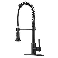 If you are considering new kitchen accessories, you can find options bronze in most stores and home. Vokim Oil Rubbed Bronze Kitchen Faucet With Pull Down Sprayer Antique Spring Single Handle Bronze Faucets For Kitchen Sinks With Deck Plate Walmart Canada