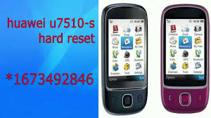 huawei u7510-s hard reset - YouTube