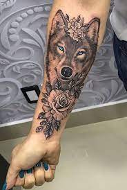 Tatuaggi Braccio Femminile Oltre 50 Ispira Arm Femminile I Braccio Femminile Is Wolf Tattoos For Women Wolf Tattoo Sleeve Animal Sleeve Tattoo