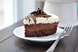 Triple Chocolate Mousse Cake Recipe Desserts Baking Triple Chocolate Mousse Cake