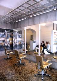 City Hair Salon Cracow By Rock Aille Architects Via Behance Hair Salon Beauty Salon Design Industrial Salon
