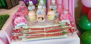 Cocomelon Candy Dessert Table Decorations Candy Apples Cupcakes Chocolate Pretzel Sticks Dessert Table Decor First Birthday Invitations Candy Table