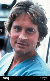 Jan 06, 1978; Los Angeles, CA, USA; MICHAEL DOUGLAS as Dr. Mark Bellows in  the mystery thriller film 'Coma' directed by Michael Crichton Stock Photo