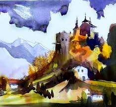 Schöne bilder zum zeichnen leicht. Berge Malen Eine Anleitung Aus Dem Flachland Atelier Herz Der Kunst
