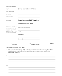 Ffurflen gyffredinol affidafid / general form of affidavit. Free 7 Sample Blank Affidavit Forms In Pdf