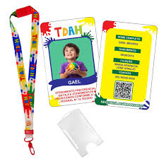 Carteirinha de Identificação TDAH - Loja Mundo Autista