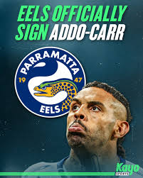 The Foxx is in the house! The Parramatta Eels have signed Addo-Carr