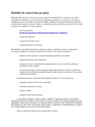 Capacitatea de a lua decizii economice fara constrangeri in afara rationalitatii economice. Relatiile De Concurenta Pe Piata
