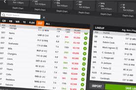 Draftkings lets players swap players in their lineups even after the first game of the day kicks off. Salaries And Salivation It S Never Too Early To Build Dfs Football Lineups