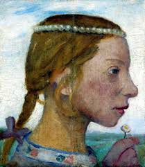 Paula Modersohn Becker Elsbeth Mit Perlenkette Kunstlerbedarf Paula Modersohn Becker Kunst Madchen