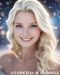 Couple of new renders of my real life Artbreeder Elsa, made by me  IloveElsaofArendelle : r/Frozen