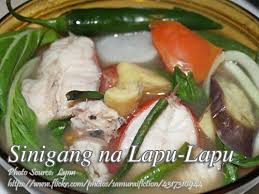 Sinigang Na Lapu Lapu Recipe Panlasang Pinoy Meaty Recipes Recipe Sinigang Recipes Cooking