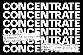 Hk Concentrate Is A Sans Serif Typeface That Has The Geometric Base But With A Few Subtle Quirks Hk Concentr Typeface Graphic Design Fonts Sans Serif Typeface
