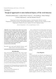 Whatever the situation, it's clear that the nicotine itself is either harmless or smoking is the single biggest cause of cancer in the uk, and indeed, it's the main cause of mouth cancer. Pdf Surgical Approach To Snus Induced Injury Of The Oral Mucosa