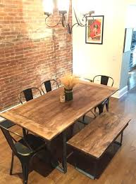 Pin By Lidia On Ideas Decoracion In 2020 Rustic Industrial Dining Table Industrial Dining Table Dining Room Industrial