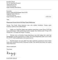 Contoh surat izin ke dosen. Contoh Surat Rasmi Kepada Wakil Rakyat Download Kumpulan Gambar
