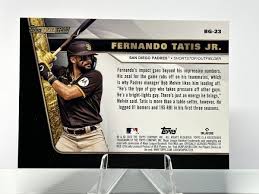 Fernando Tatis Jr. Black Gold 2023 Topps #BG-23 San Diego Padres