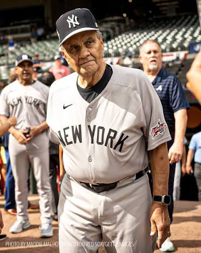 Yahoo Sports | Joe Torre suited up once again in a Yankee uniform ahead of  the MLB All-Star game  | Instagram