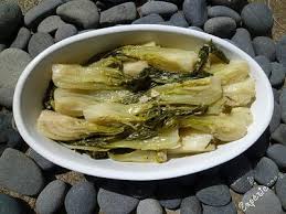 Saveurs Et Experiences A L Ile Maurice Chou Pak Choi Bok Choy Ou Bredes Tom Pouce Sautees Recette Asiatique Chou Pak Choi Recette Mauricienne
