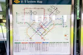 Jalan klang lama line 6. Mrt And Lrt System Map For Metro And Subway Stops In Singapore Stock Photo Picture And Royalty Free Image Image 152495993