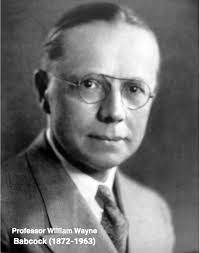 Professor William Babcock was inventor of Babcock forcep, Babcock operation  for varicose vein, Babcock-Bacon operation for Ca rectum & sigmoid  colon,"soup bone" cranioplasty technique, nerve disassociation  technique,Babcock probe,sump drain, lamp ...