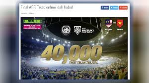 Complete overview of thailand vs malaysia (aff championship final stage) including video replays, lineups, stats and fan opinion. Polis Siasat Dakwaan Jualan Tiket Online Piala Aff