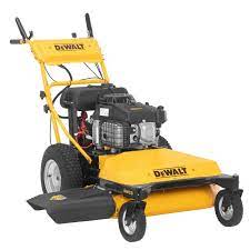 Dewalt Dw33 33 In 382 Cc Ohv Electric Start Engine Wide-area Gas Walk Behind Lawn Mower-dxgmw33382r - The Home Depot Walk Behind Mower Mower Lawn Mower