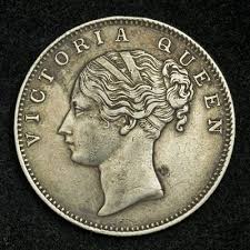 British India Coins East India Company One Rupee Silver Coin Of 1840 Young Bust Of Queen Victoria Old Silver Coins Silver Coins Coins