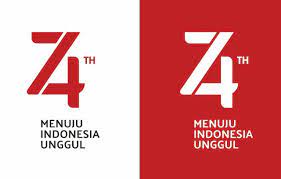 Gebyar indonesian national revolution scarf publishing neck, kemerdekaan indonesia, publishing, indonesia, book png. Logo Resmi Peringatan Hut Ri Yang Ke 74 Tahun 2019 Mastimon Com